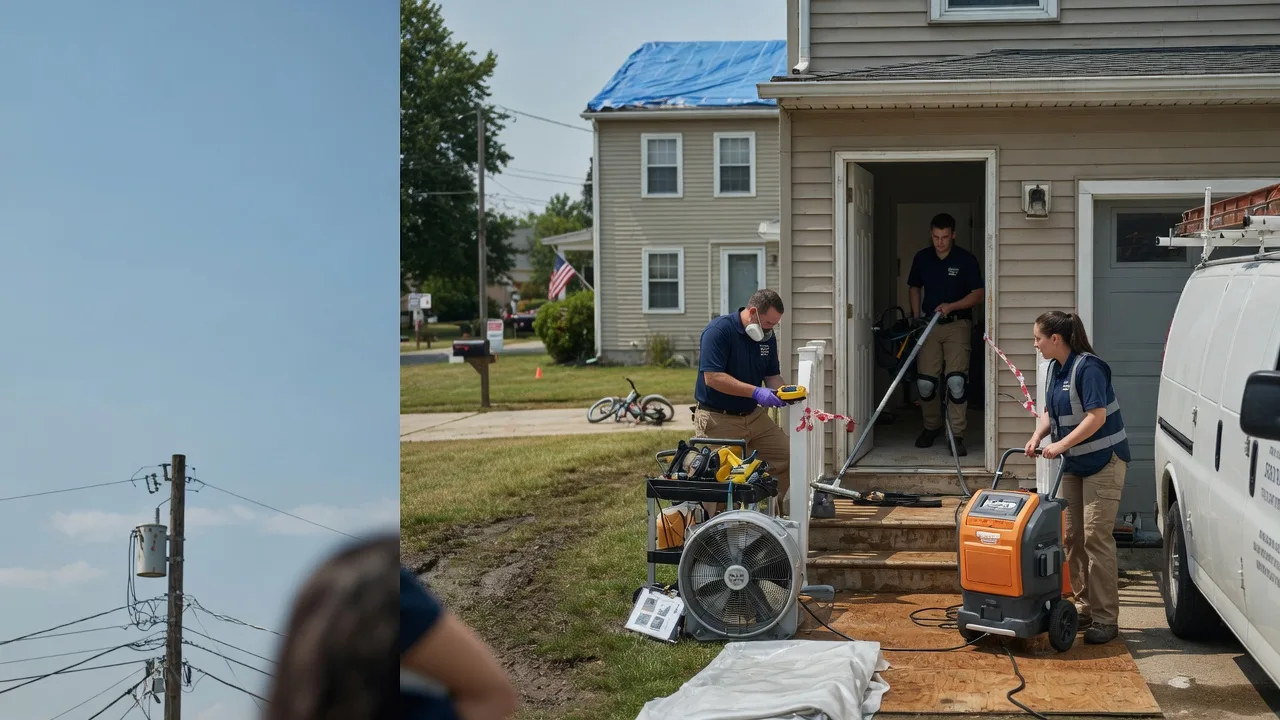 Water Damage Repair in Edna, TX near me